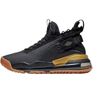Nike Air Jordan Proto Max 720 Black Metallic Gold Gum BQ6623-070